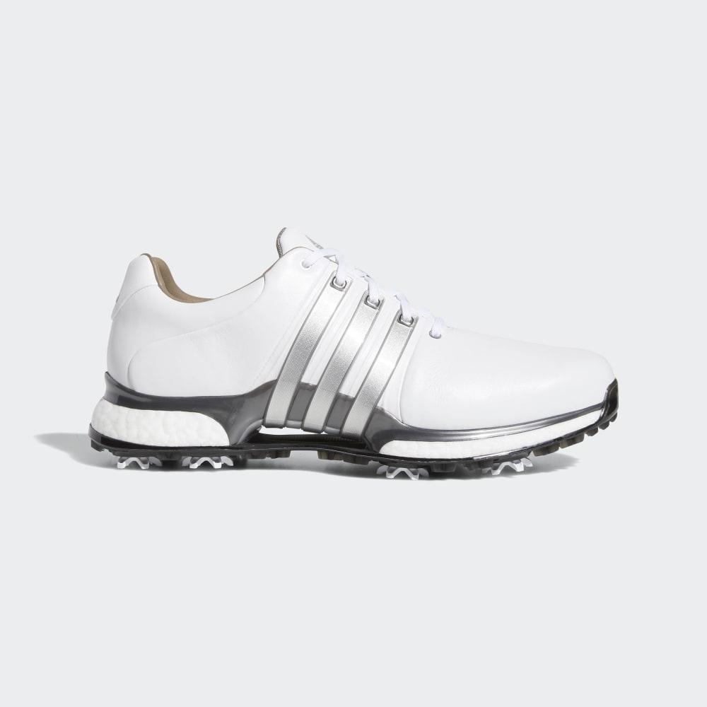 Pantofi Golf Adidas Tour360 XT Barbati Romania - Albi/Argintii Metal BB7921